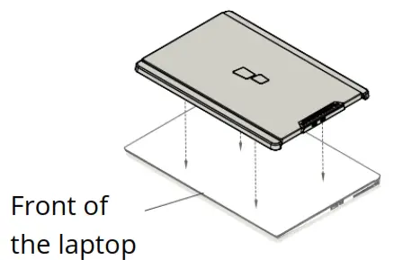 Mobile Pixels Trio, Trio Max - cantered