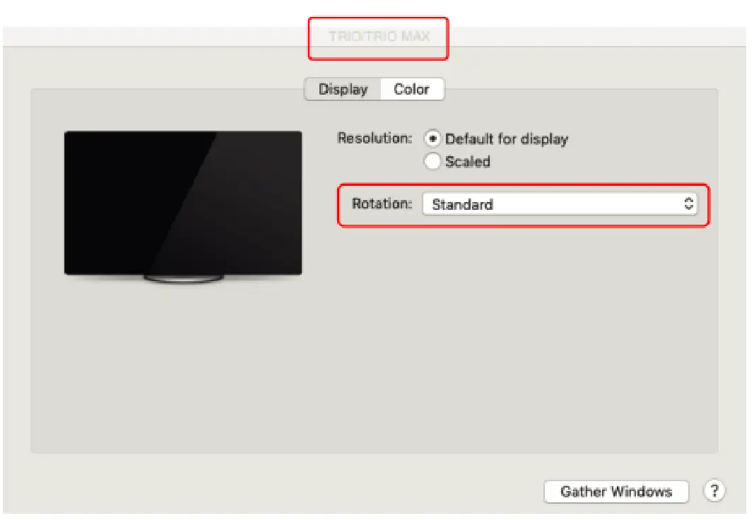Mobile Pixels Trio, Trio Max - display 2