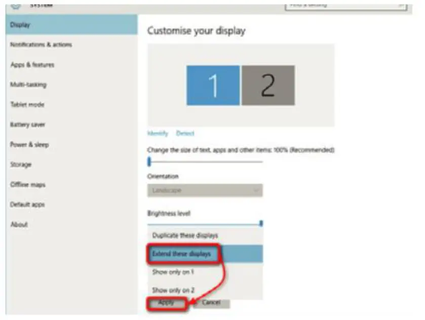 Mobile Pixels Trio, Trio Max - displays