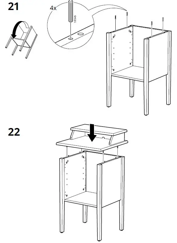 IKEA-OLDERDALEN-Nightstand-Gray-Green-Pine-FIG-17