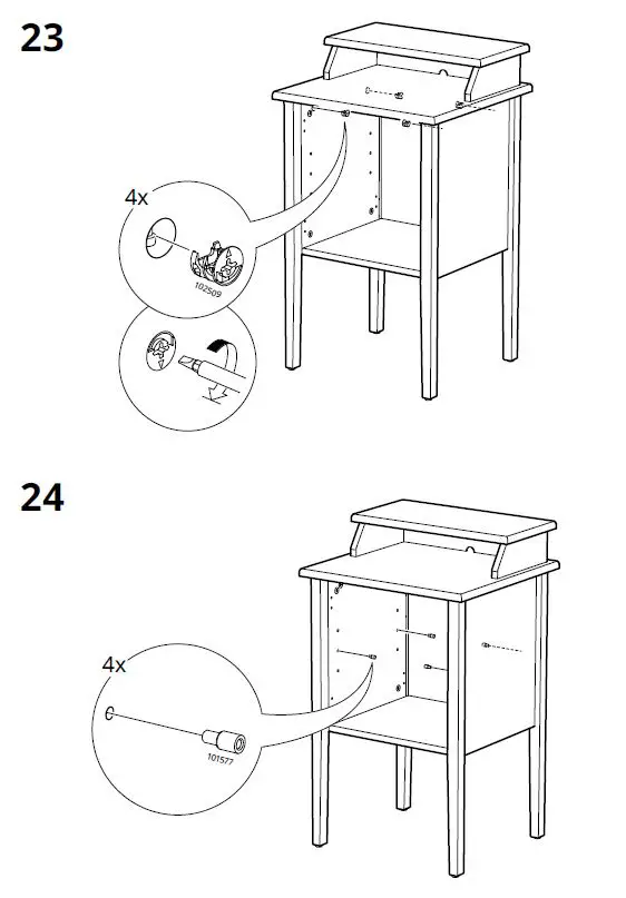 IKEA-OLDERDALEN-Nightstand-Gray-Green-Pine-FIG-18