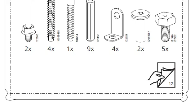 IKEA-IDANAS-Bed-Frame-White-Luröy-150x200-Cm-08