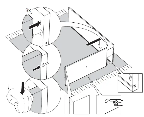 IKEA-IDANAS-Bed-Frame-White-Luröy-150x200-Cm-14
