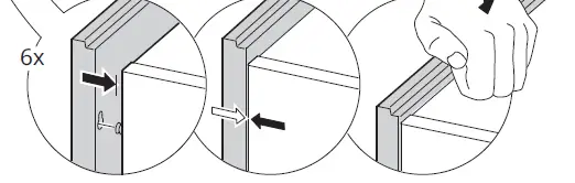 IKEA-IDANAS-Bed-Frame-White-Luröy-150x200-Cm-20