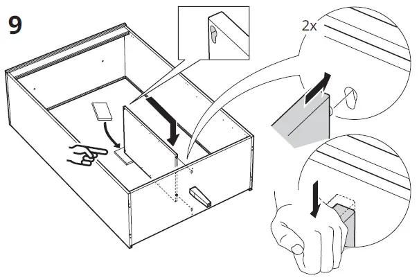 IKEA-IDANAS-Bed-Frame-White-Luröy-150x200-Cm-25