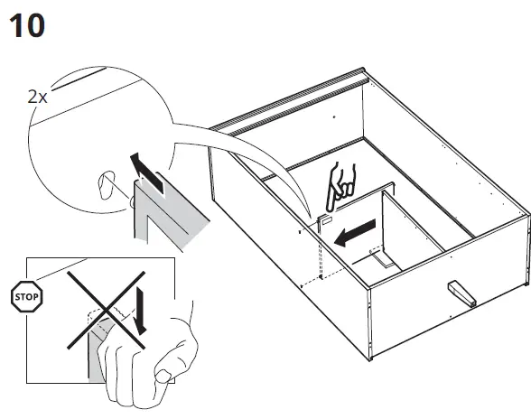 IKEA-IDANAS-Bed-Frame-White-Luröy-150x200-Cm-26