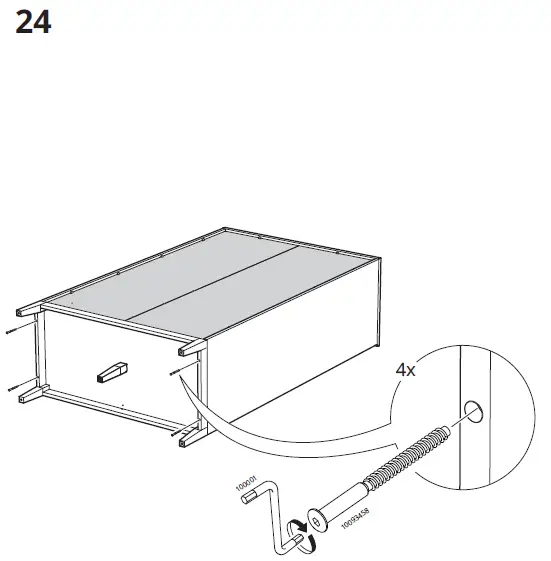 IKEA-IDANAS-Bed-Frame-White-Luröy-150x200-Cm-41