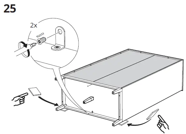 IKEA-IDANAS-Bed-Frame-White-Luröy-150x200-Cm-42