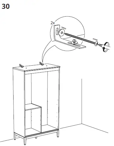 IKEA-IDANAS-Bed-Frame-White-Luröy-150x200-Cm-52