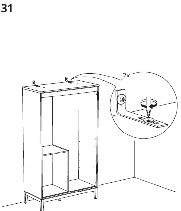 IKEA-IDANAS-Bed-Frame-White-Luröy-150x200-Cm-53