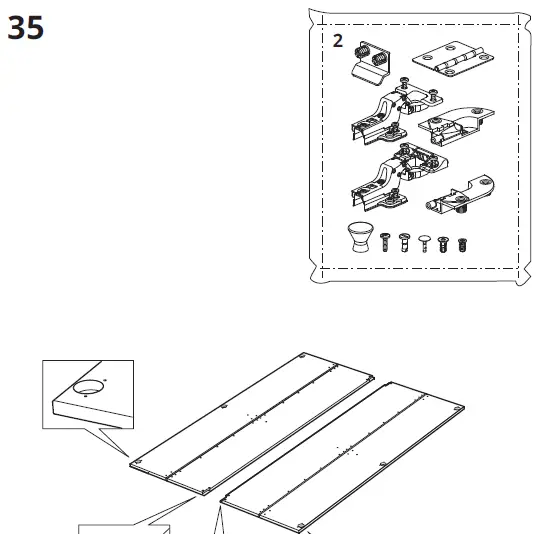 IKEA-IDANAS-Bed-Frame-White-Luröy-150x200-Cm-57