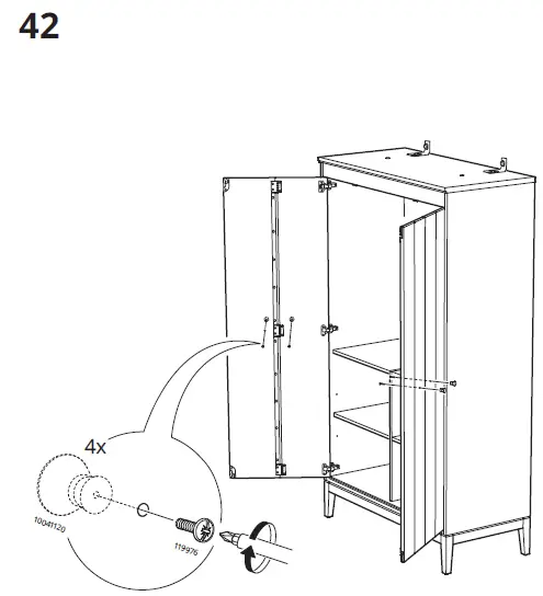 IKEA-IDANAS-Bed-Frame-White-Luröy-150x200-Cm-66