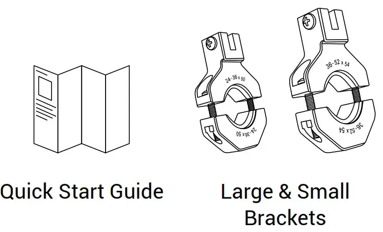 YOLINK YS5001S-UC X3 Valve Controller - Brackets
