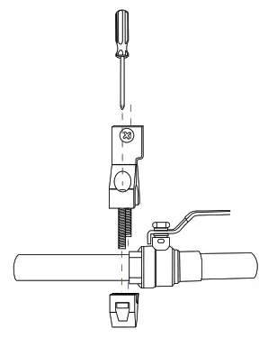 YOLINK YS5001S-UC X3 Valve Controller - screwdriver.