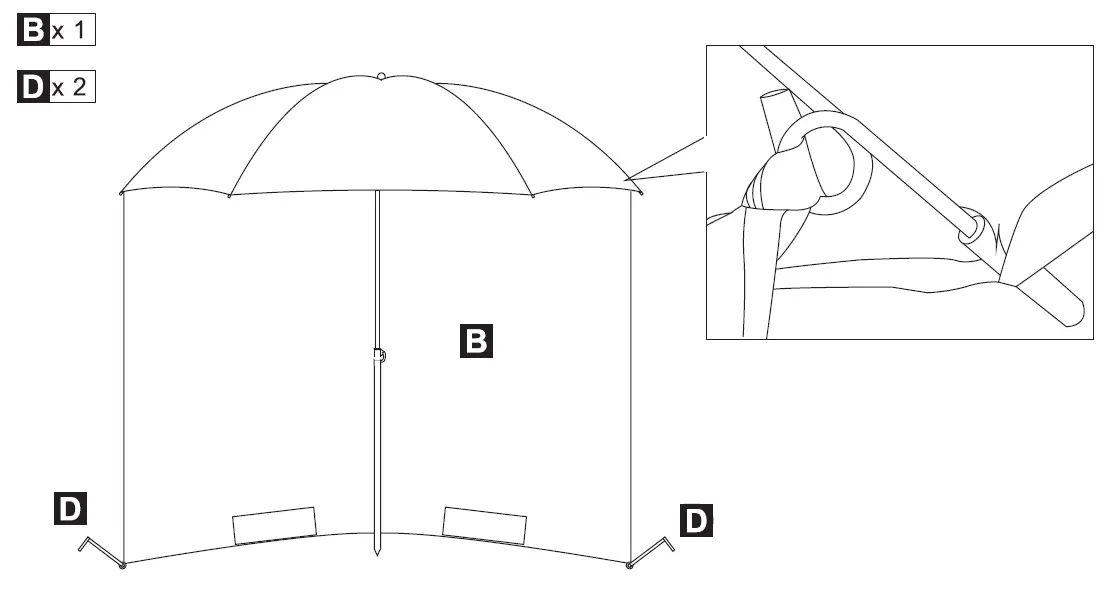 Outsunny-84D-038CW-2-2m-Fishing-Parasol-Umbrella-FIG- (3)