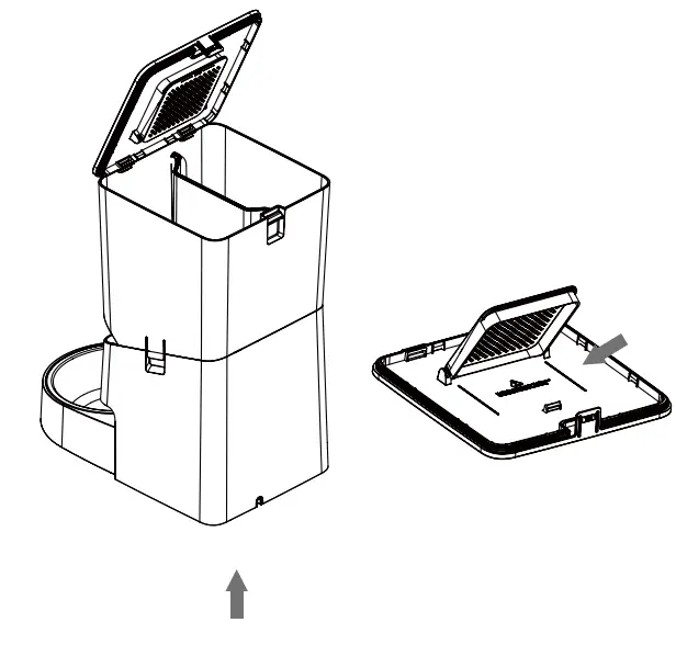 XTUOES PF300 Automatic Pet Feeder - Figure