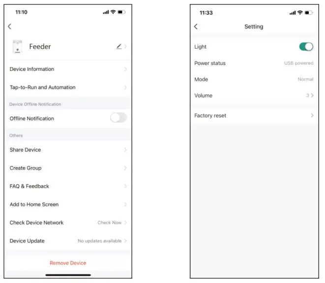 XTUOES PF300 Automatic Pet Feeder -device 3