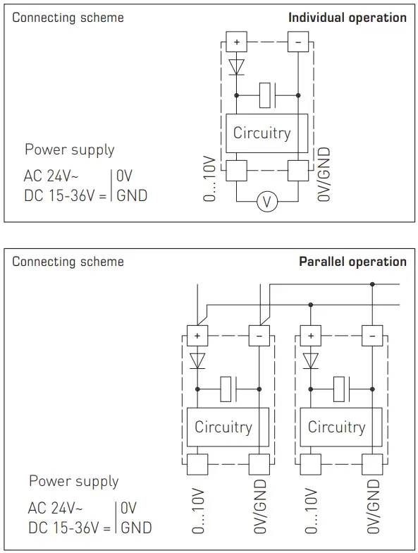 S S REGELTECHNIK THERMASGARD ALTM1 Surface Contact Tube Contact Temperature Measuring - SUPPLY VOLTAGE