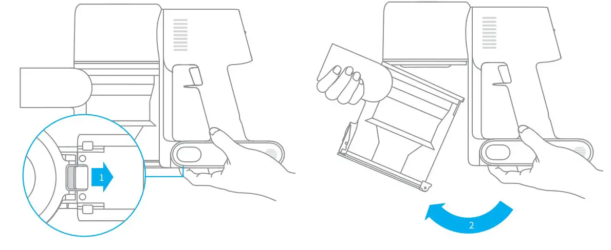 dreame P2010-7S1P-BW Cordless Vacuum Cleaner - Diagram 16