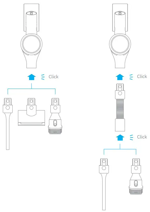 dreame P2010-7S1P-BW Cordless Vacuum Cleaner - Diagram 2