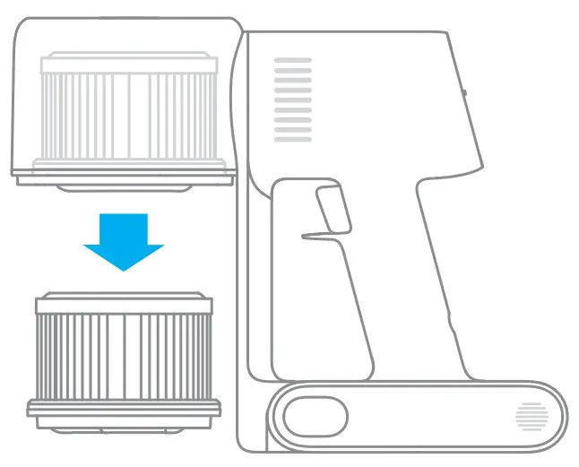 dreame P2010-7S1P-BW Cordless Vacuum Cleaner - Diagram 22