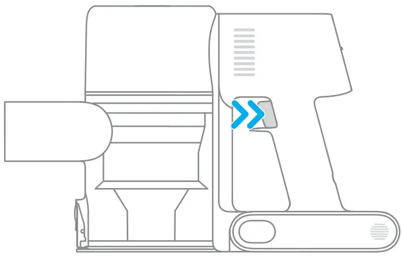dreame P2010-7S1P-BW Cordless Vacuum Cleaner - Diagram 7