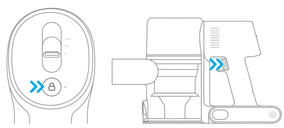 dreame P2010-7S1P-BW Cordless Vacuum Cleaner - Diagram 8