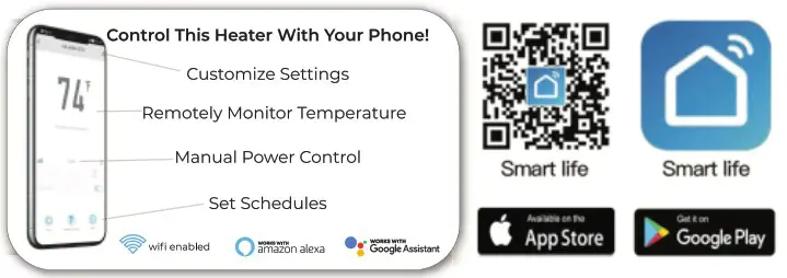 HEAT STORM HS 6000 OTR Indoor Infrared Heater - Installation & Instructions 4