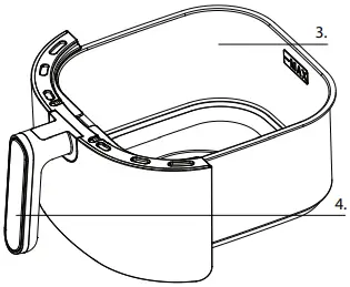 Healthy Choice AF301 3L Digital Air Fryer A3