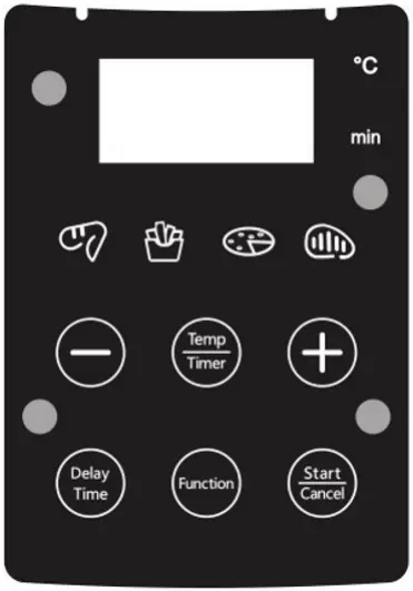 Healthy Choice AF301 3L Digital Air Fryer A5
