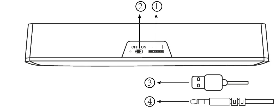 PROTRONICS -Tune-3-6w-USB-Soundbar-with-LED-Light-fig-1