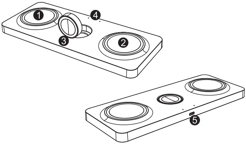 GTL G903 3 in 1 Magnetic Wireless Charging Pad - Introduction