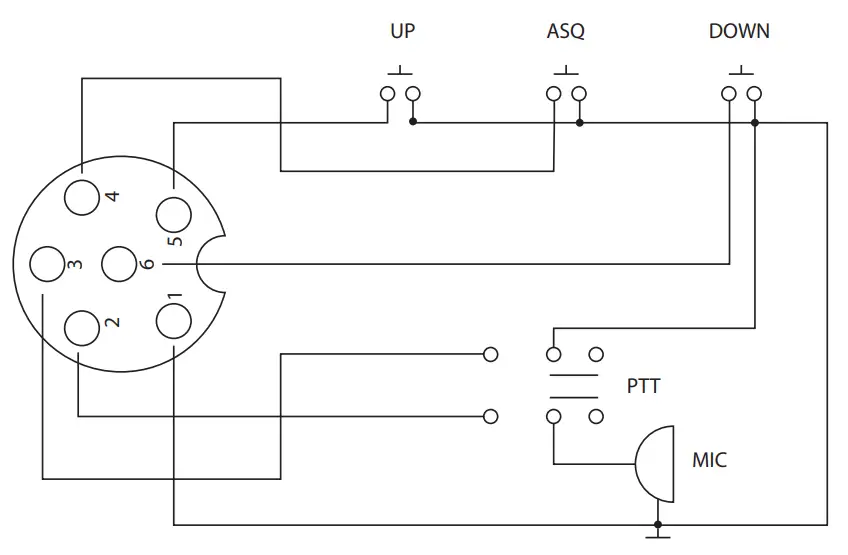 PNI Escort HP 9700 CB Radio - diagram