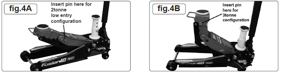 SEALEY-3200LEHL-Trolley-Jack-2-3-Tonne-Low-Profile-High-Lift-with-Rocket-Lift-6