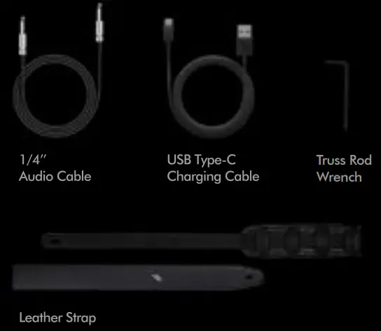 ENYA B0BWMQF8DJ Carbon Fiber Acoustic Electric Guitar X4 Pro Mini AcousticPlus - Accessories