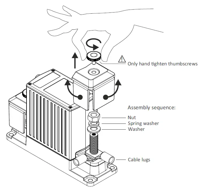 tbs electronics DC Modular 500A Battery Protect Relay 2