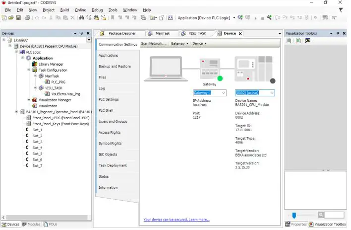 BEKA BA3101 Pageant Operator Display-FIG10