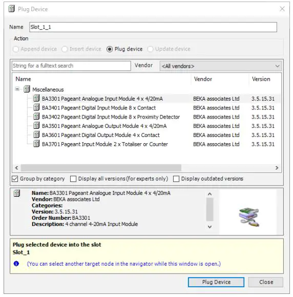 BEKA BA3101 Pageant Operator Display-FIG7
