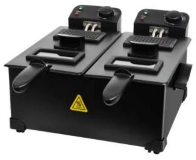 ZLINE TT DF2Double Deep Fryer - fig