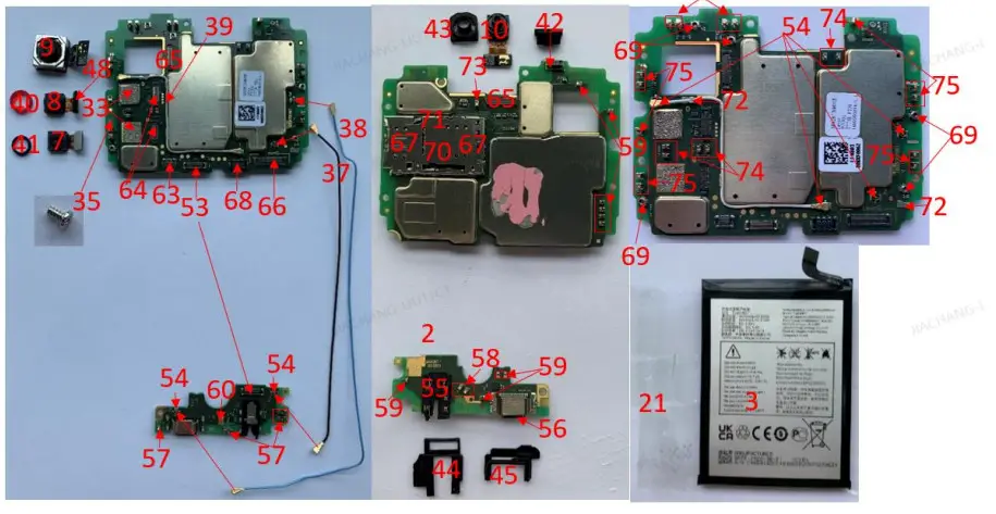 TCL T771K Full Phone -Split 1