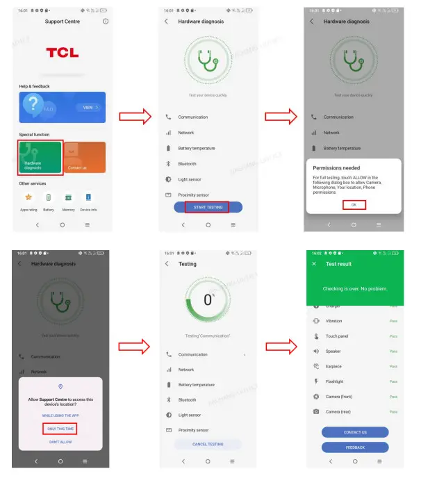 TCL T771K Full Phone -Upgrade successfully 1
