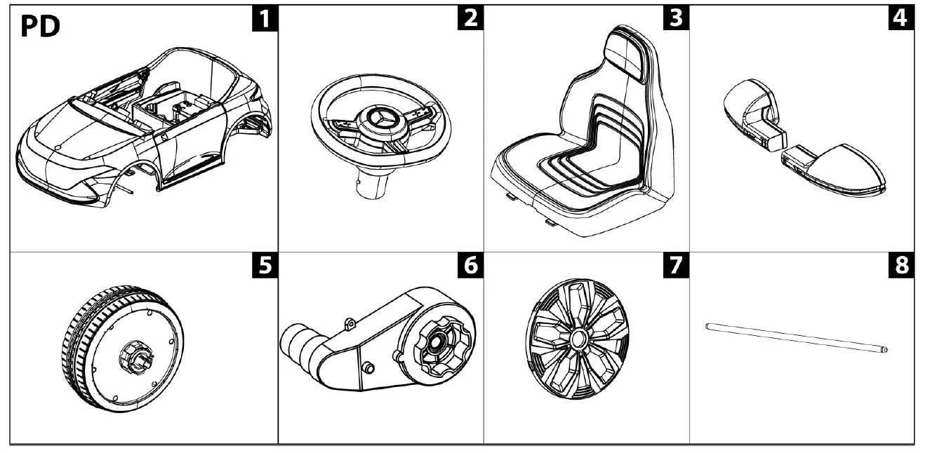Mercedes-Benz-QY2288 Battery-Operated-Children’s-Car-01