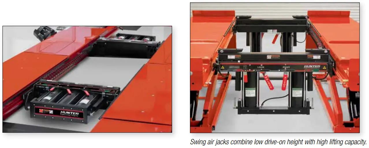 HUNTER RX10K 12K Alignment Scissor Lifts - fig15