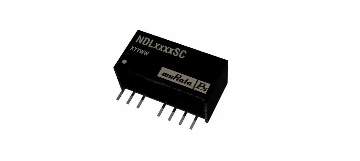 Murata Ndl Series Isolated 2w Wide Input Single Output Dc-dc Converters Owner's Manual