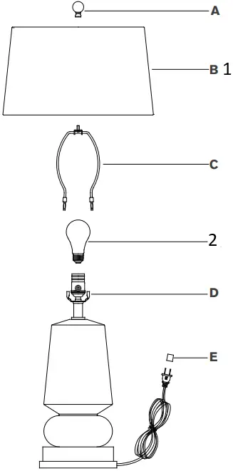 VISUAL COMFORT CHA 8668 Small Table Lamp A0