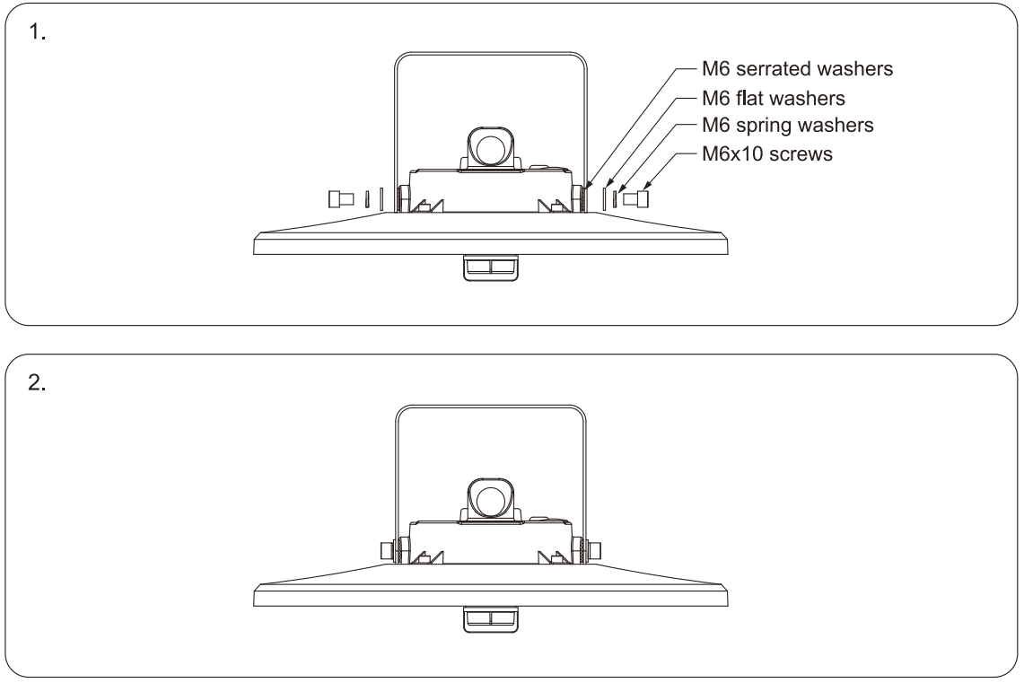 HALCYON P700 SMB LED High Bay Surface Mount Kit