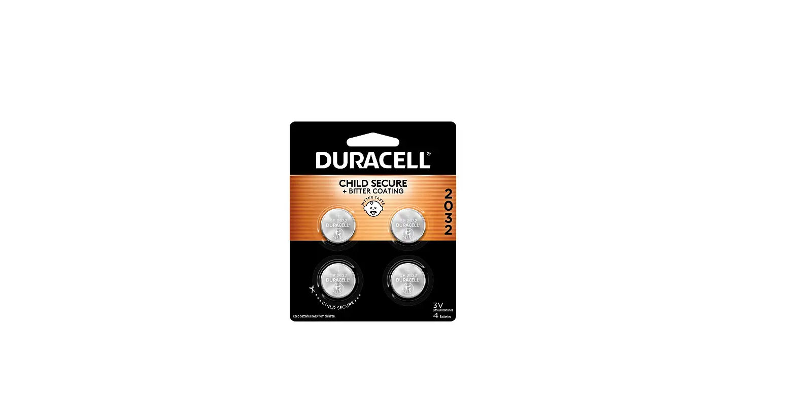 Duracell 2032 Lithium Coin Batteries Instructions