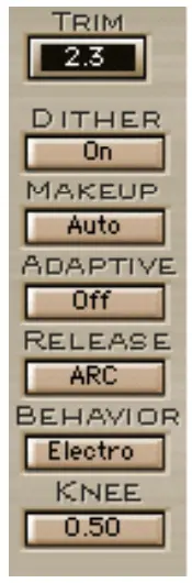 WAVES LinMB Linear Phase MultiBand Software Audio Processor - processor output