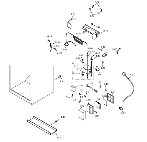 SHARP-SJ-GC584R-BK-SL-Refrigerator-Freezer-5