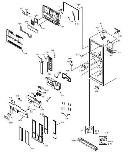 SHARP-SJ-GC584R-BK-SL-Refrigerator-Freezer-6